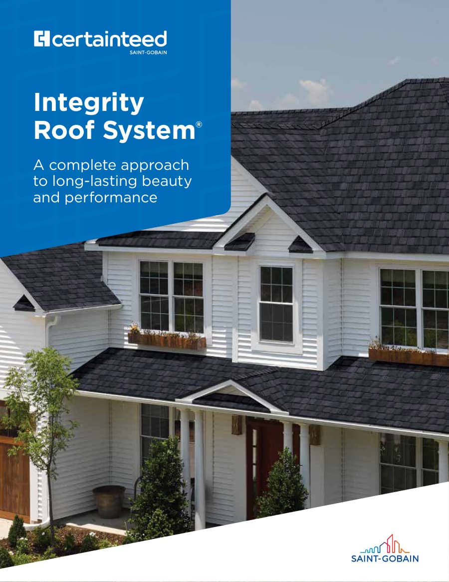 CertainTeed Integrity Roof System Brochure cover