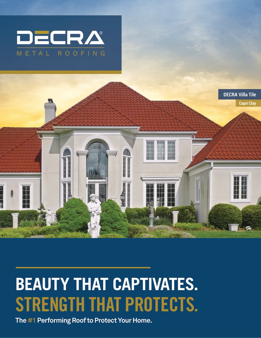 DECRA Homeowner Brochure cover