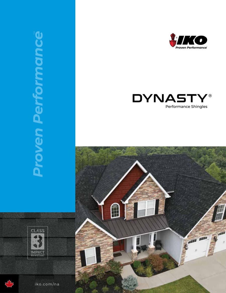 IKO Dynasty® Homeowner Brochure cover