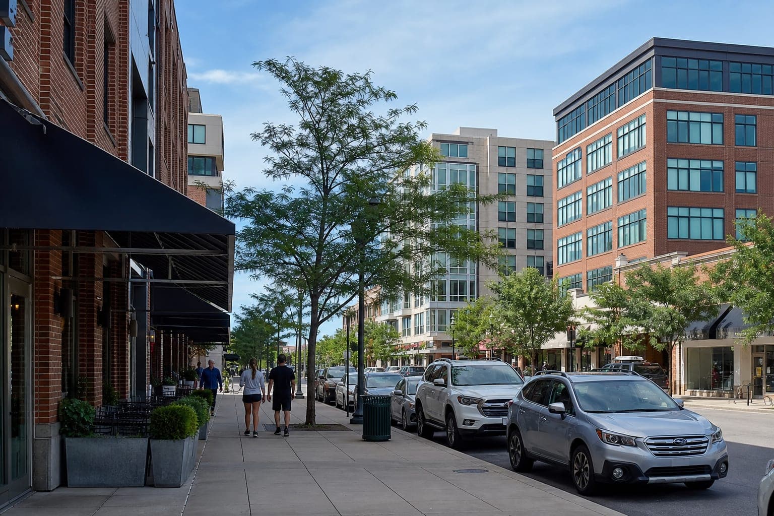 Commercial | Warm Home Inc Street-level commercial buildings and storefront businesses served by Warm Home Inc