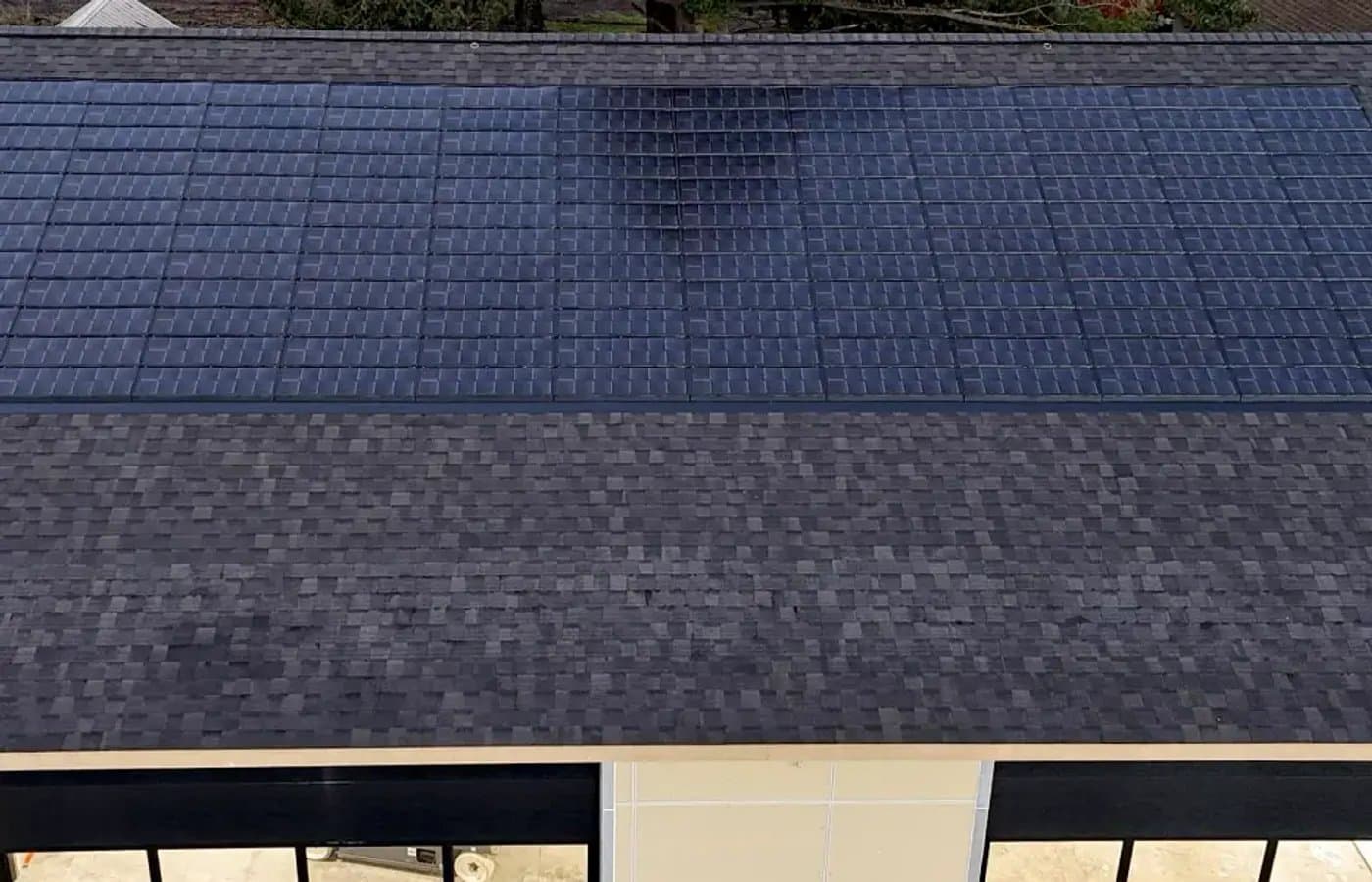 Solstice Solar Shingles | Warm Home Inc Solstice solar shingle roof system installed on a home