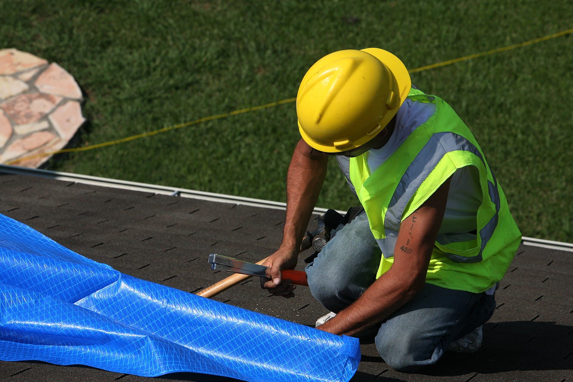 Emergency home tarping after storm damage | Warm Home Inc Emergency home tarping after storm damage — Warm Home Inc