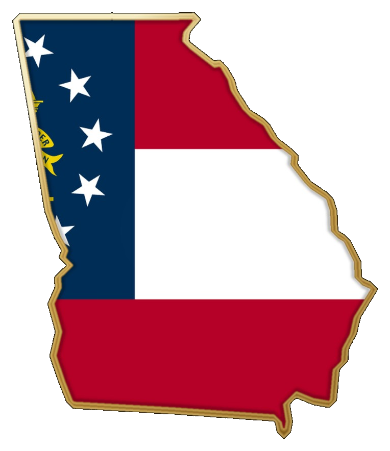 Location mark for Georgia on Warm Home Inc service pages