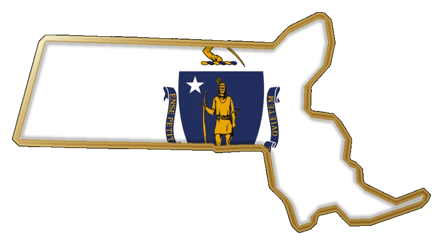 Location mark for Massachusetts on Warm Home Inc service pages