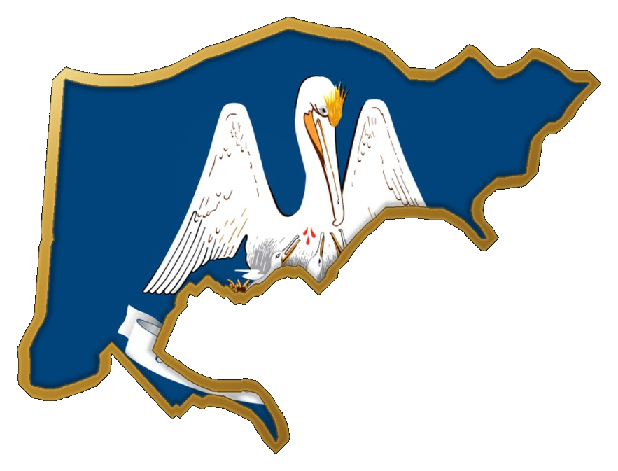 Location mark for Orleans Parish, Louisiana on Warm Home Inc service pages