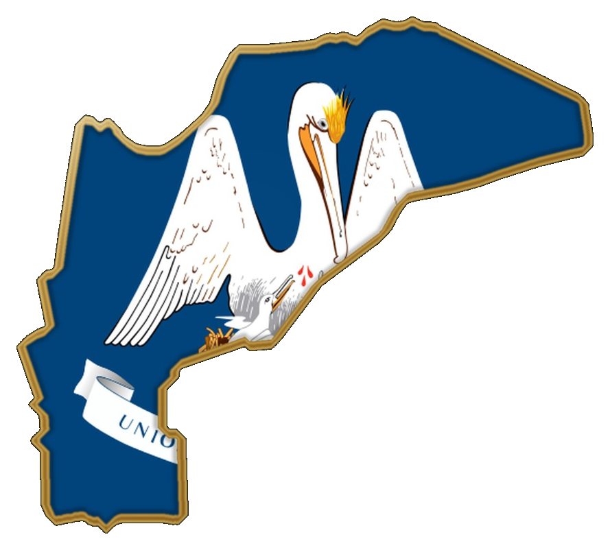 Location mark for St. John the Baptist Parish, Louisiana on Warm Home Inc service pages